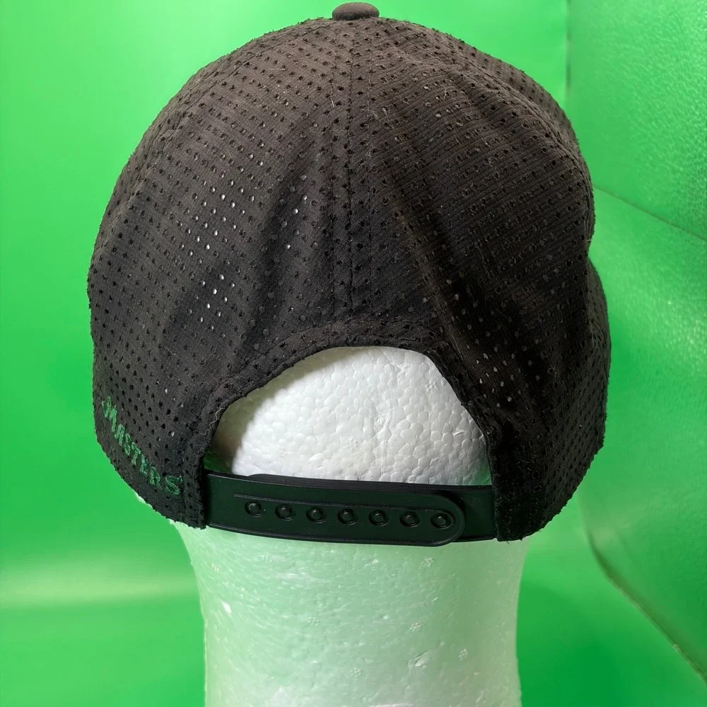 Masters Tournament Augusta National Golf Hat Black Performance Mesh Snapback Cap